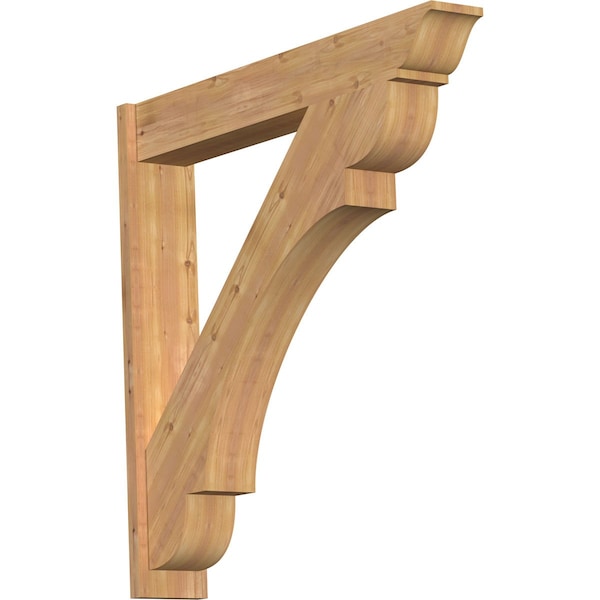 Ekena Millwork Olympic Traditional Smooth Outlooker, Western Red Cedar, 7 1/2"W x 46"D x 46"H OUT08X46X46OLY01SWR - main